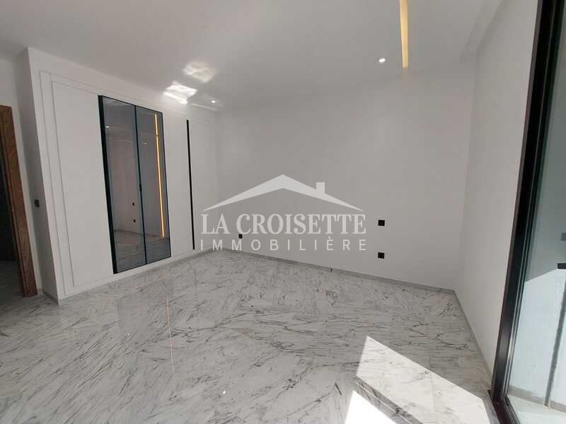 Appartement S+3 avec jardin à la Nouvelle Soukra à Ain Zaghouan 